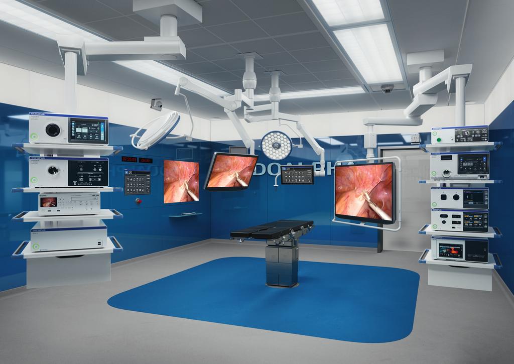 ENDOALPHA integrates all surgical equipment and support systems to create the ideal OR environment for efficient, comfortable surgery.