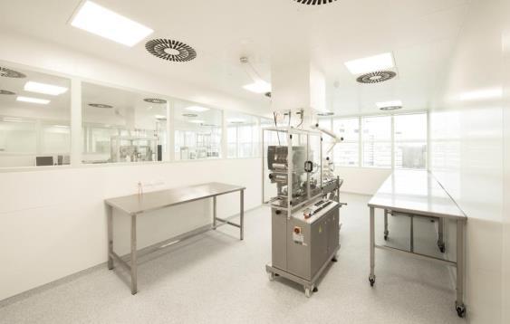technical building systems and cleanroom finishes Roche Basel