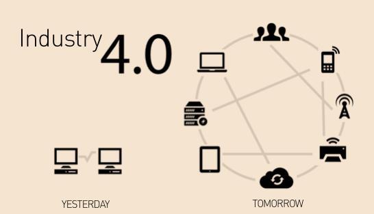 Industry 4.0, the concept The basic principle of Industry 4.0 is that interconnected machines and systems will form an intelligent self-controlled network spanning the entire value chain.