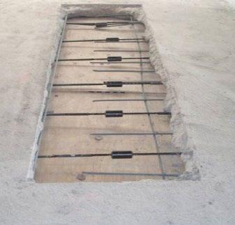 DSI employs the latest concrete repair standards for durability.