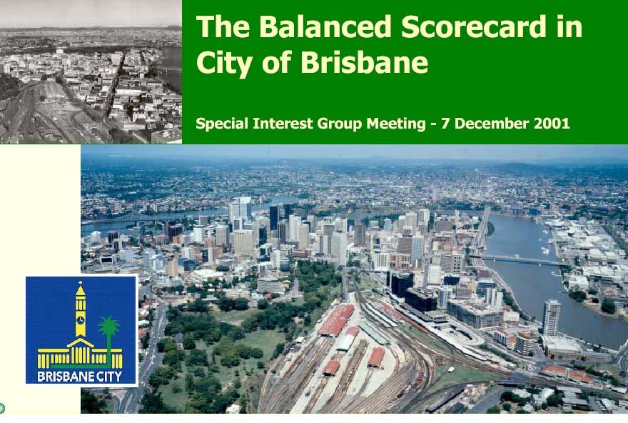 Citizen as Issue Framer: Brisbane Australia http://www.