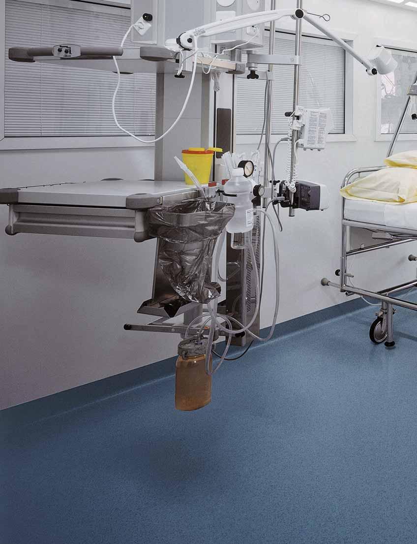 Intensive Care Units durability, stain resistance, low maintenance Durability, stain resistance and ease of maintenance go hand-in-hand in these crucial