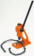 Complete with swivel support for all STIHL Oilomatic saw chains and two shaped grinding wheels. Also suitable for sharpening STIHL Duro saw chains. Basic unit Order No.