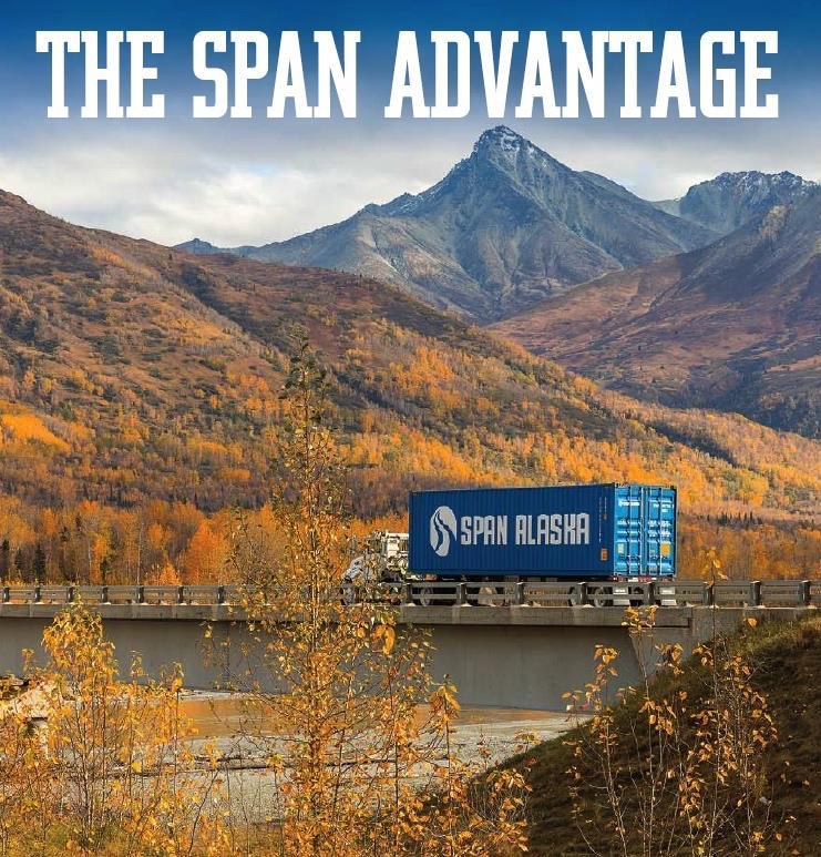 The Span Advantage Alaska s premier freight provider since 1978.