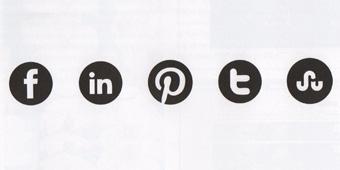 5.11. Social Media This visual is from the book Designing Brand Identity and shows an image of social media.