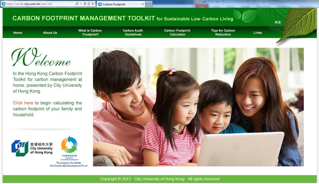 Carbon Footprint Management Toolkit Two main