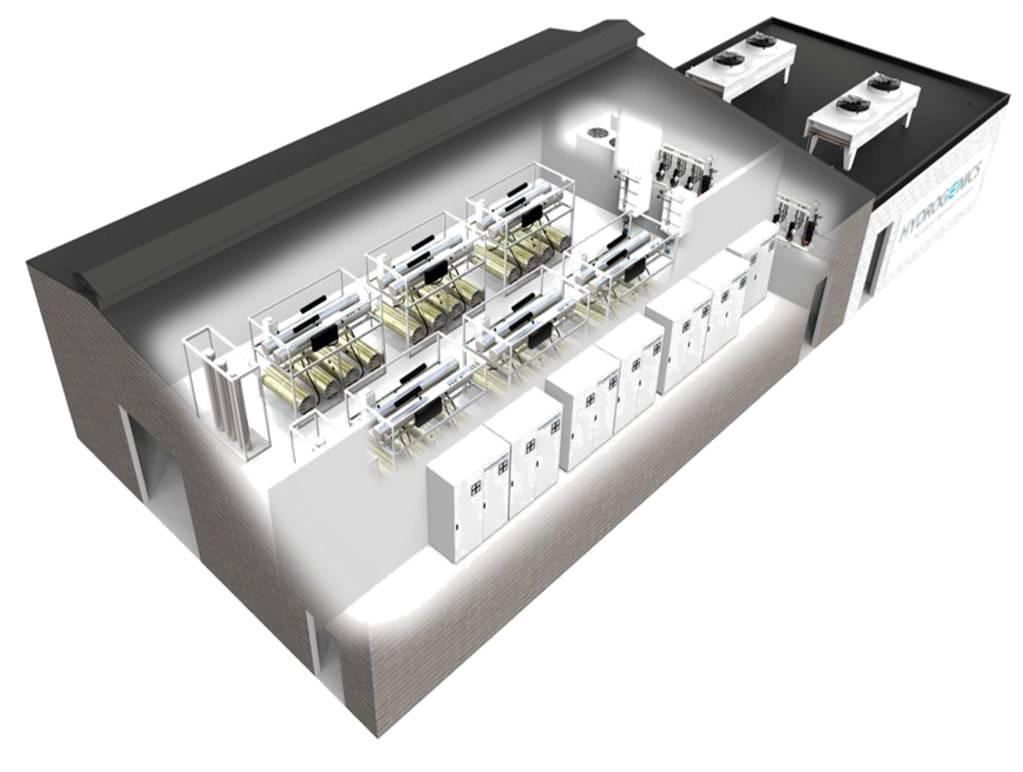 Stack Module (220Nm 3 /h) Peripherals Control Panel Power Racks H 2 23 m 29 m Natural Gas Grid Multi megawatt