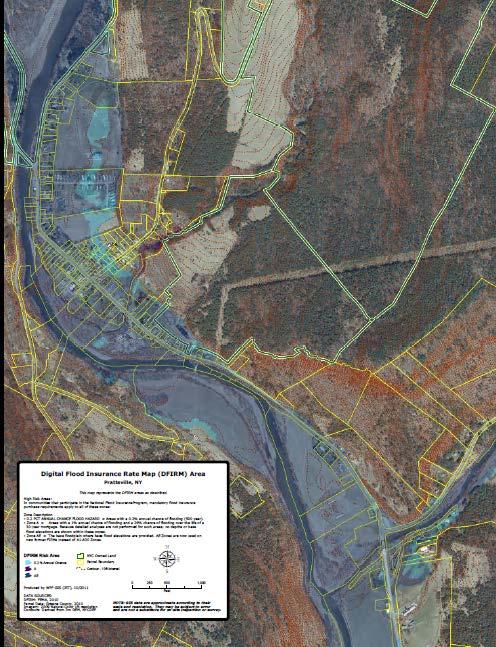 FEMA FIRM The FEMA Flood Insurance Study published in 2008, included developing a new hydraulic computer model of Schoharie Creek and its major tributaries to predict floodwater elevations.