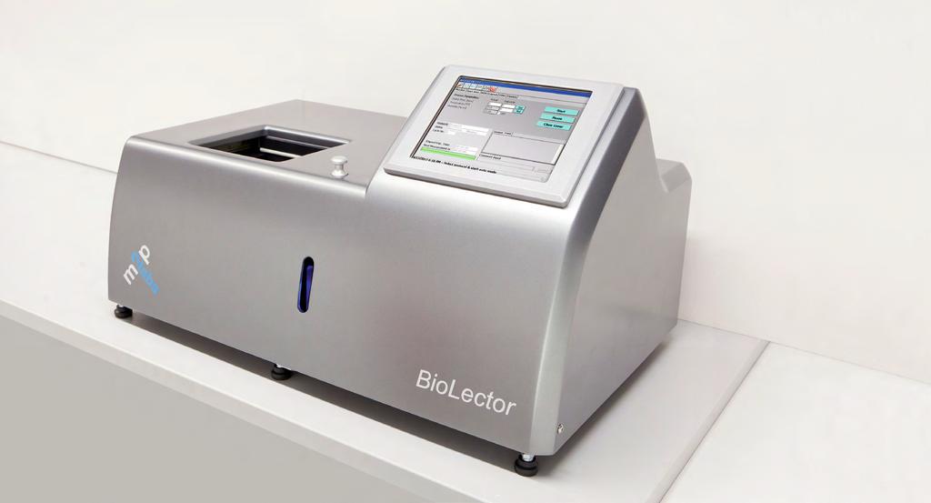 Smaller and Smarter BioLector I m2p-labs Advantages Intelligent Software Real time kinetics out of 48 parallel fermentations Microfermentation in