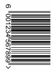 Lowest edge of bar code is 32 mm from base of unit and at least 19mm from vertical edges. Placement must be on the short side and the side to the right.