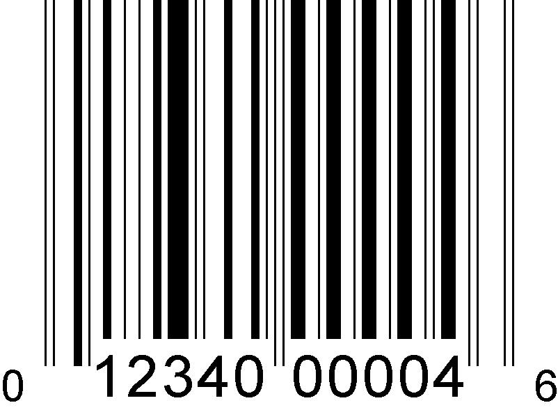 For details regarding the EAN-8 Barcode, including dimensions, please refer to EAN-8 Barcode specifications in the GS1 General Specifications Figure 8: Example of an EAN-8 Barcode representing the