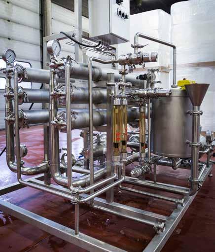 BIOCATALYSIS Equipment overview: Process vessels for aqueous reactions: 1 x 500 L 1 x 1000 L 2 x 4000 L 2 x 5000 L 4 x 8000 L 3 x 50 000 L Process vessels for solvent-based reactions: 1 x 2 L (ATEX)