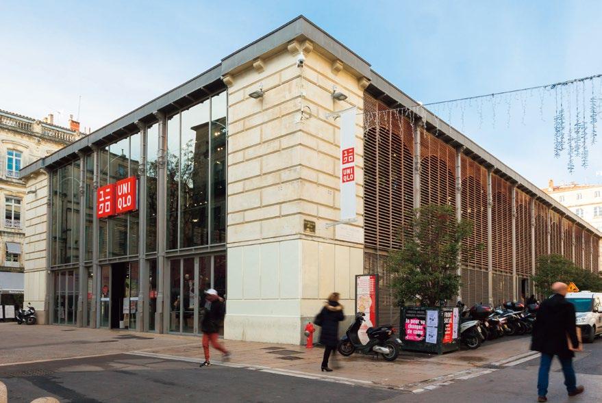 The UNIQLO Montpellier Store Montpelier is one of France s great cities, founded in the middle ages.