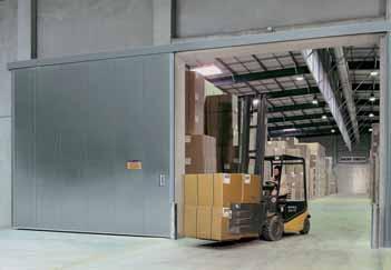 Doors and sliding doors for fire protection concepts STS/STU fire and smoke-tight door You can always fi nd the right solution with Hörmann, even for fi tting situations that require both the use of