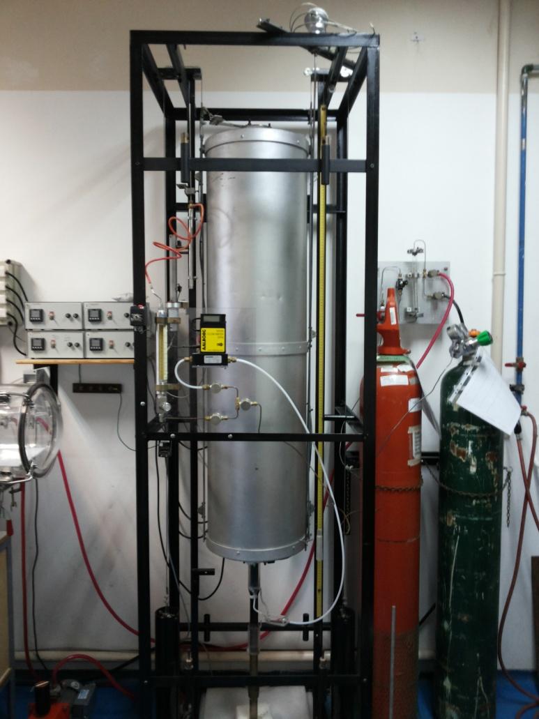 EXPERIMENTAL SETUPS FOR PYROLYSIS DROP TUBE FURNACE: To reproduce the real pyrolysis conditions in large-scale gasifiers