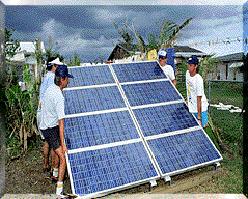 More PV Applications NOW Another application for PV s is the capability of setting up a power
