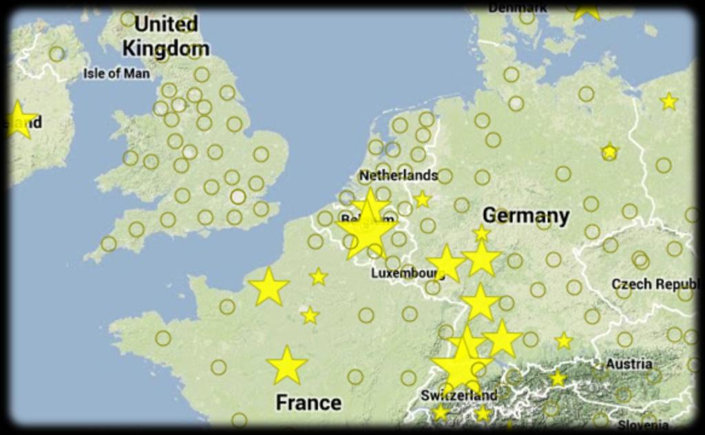 Pharma Context Pharma clusters within reach of BRU Source: the European Cluster Observatory