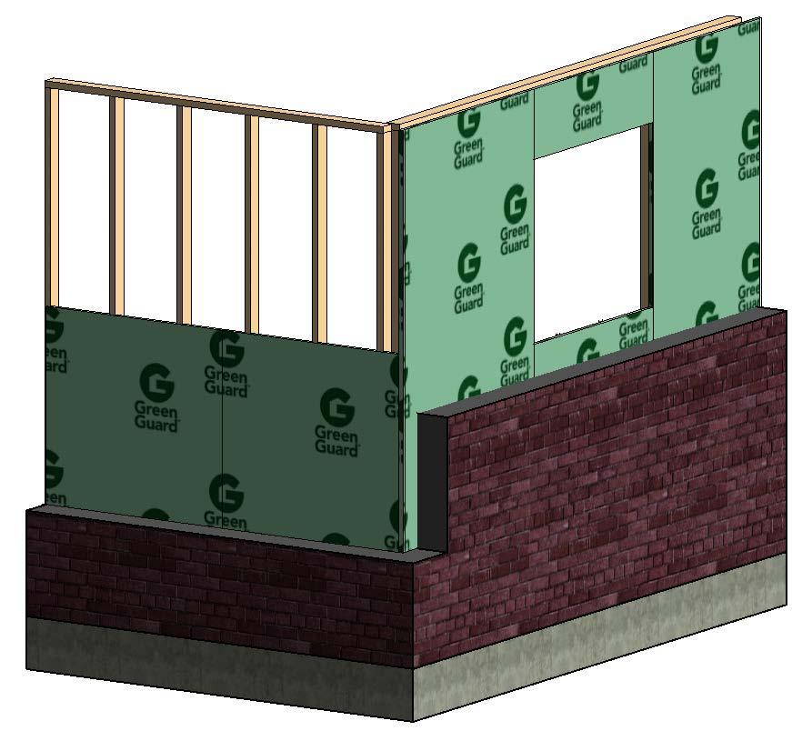 GreenGuard Insulation Boards and Insulated Sheathing Products: Exterior wall coverings are attached directly through the FPIS into the framing or to furring attached