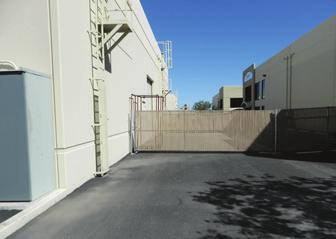 12'x14' Grade Level STORAGE Loading Doors Paved and Gated