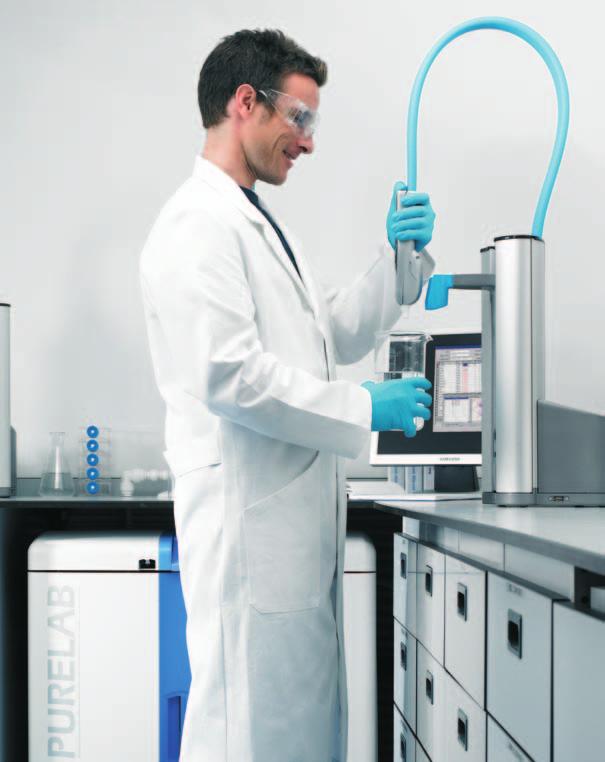 Page03 Your laboratory water specialists ELGA has been a trusted name in water purification for over 50 years, pioneering innovative technologies and award winning product design for our customers.