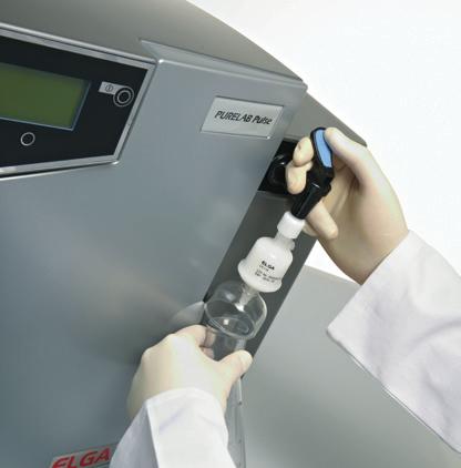 Page0 Research & Testing Pulse The Pulse is the cost-effective choice for laboratories that require higher output volumes especially in hard water areas.