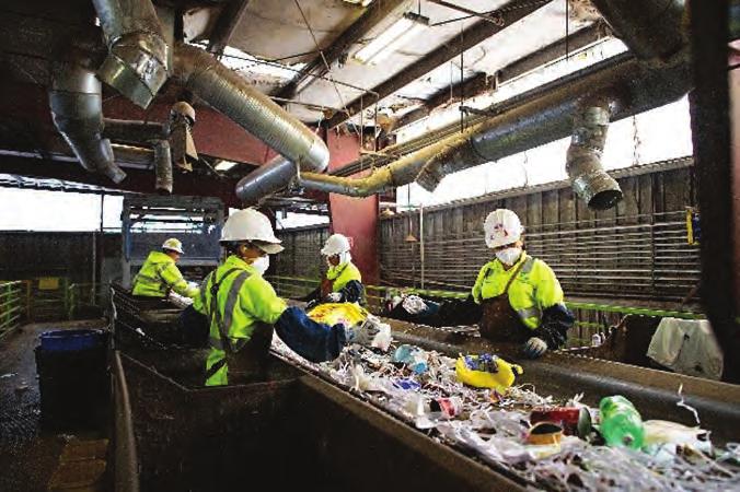 Recology strives to recover more recyclables so that the material can be repurposed into new products.