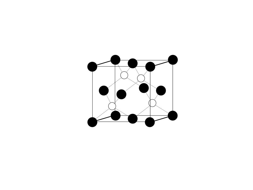 Problem 2: ZnTe is a compound semiconductor that forms in the cubic zincblende crystal structure shown below. The material is red in color and has a band-gap of E gap = 2.2 ev.