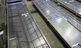 The Pekso Precast factory has the capacity to produce up to 1,000,000m 2 of specifically designed Lattice Plate Flooring which is supplied throughout the UK and Northern Europe.