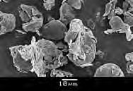 SEM photo of Fluon binder example(application of fibril) SEM photo of Fluon fine particle in dispersion Fluon L173JE(Low magnify) Fluon L173JE(High magnify) * 4 kinds