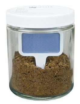 CO2-BURST : (also called the Haney-Brinton Method) Dried, weighed samples of soil are moistened triggering a flush