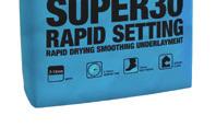 Leveller Rapid Setting, Rapid Drying Smoothing Underlayment Rapid Drying,