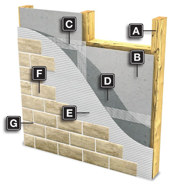Backer board Tiled Render Allow a minimum of 4 weeks for the render to dry. Prior to tiling ensure the render is dust free and is not showing any signs of FLOOR TILING efflorescence.