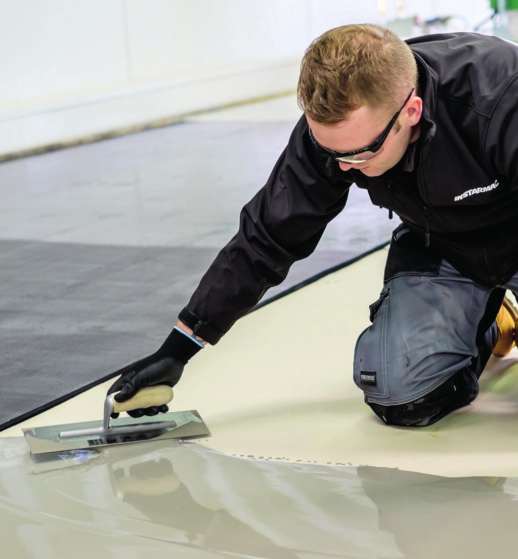 Internal use Ideal for fast track projects with same day tiling