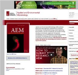 engineering, bioremediation, and food microbiology; microbial ecology, including environmental, organismic, and genomic microbiology;