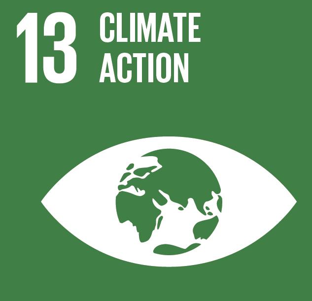 Take urgen action to combat climate change and its impacts* 13.1 Strengthen resilience and adaptive capacity to climate-related hazards and natural disasters in all countries 13.
