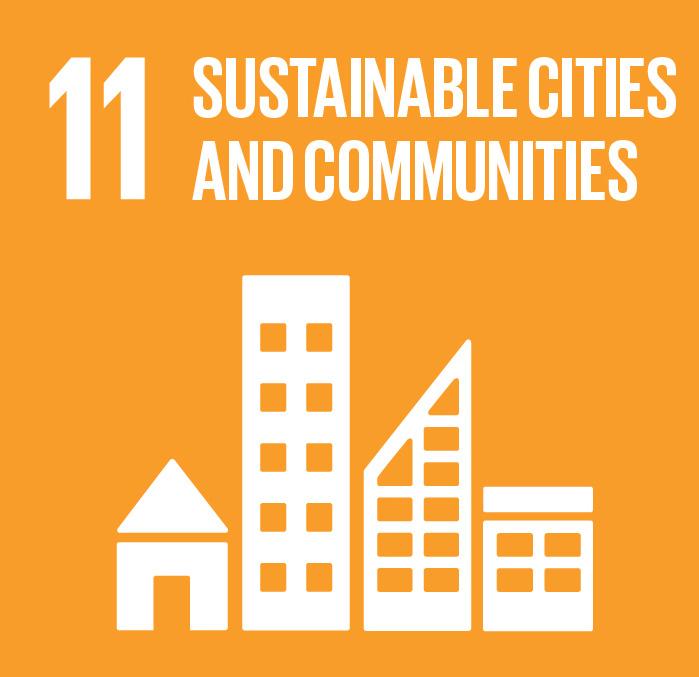 Make cities and humans sttlements inclusive, safe, resilient and sustainable Emsure sustainable consumption and production patterns 11.