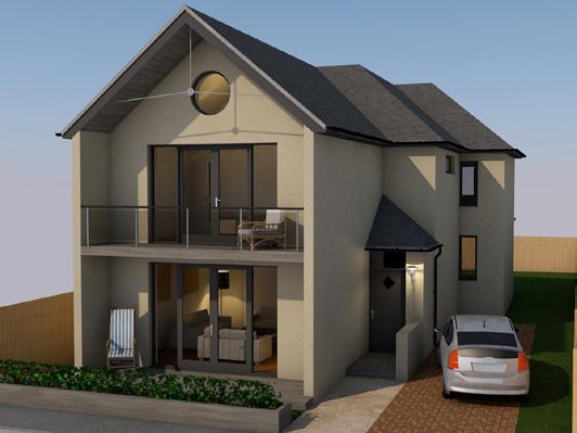 Iona House For 3D model click here Description: Generous 4-bedroom designed home for modern living Built around spacious double-height hallway and centres on a flexible middle room Upper floor