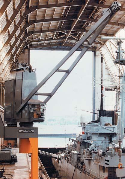 Committees. Shipyard Cranes Stothert & Pitt can design, build and assemble on site a crane to meet exact requirements.