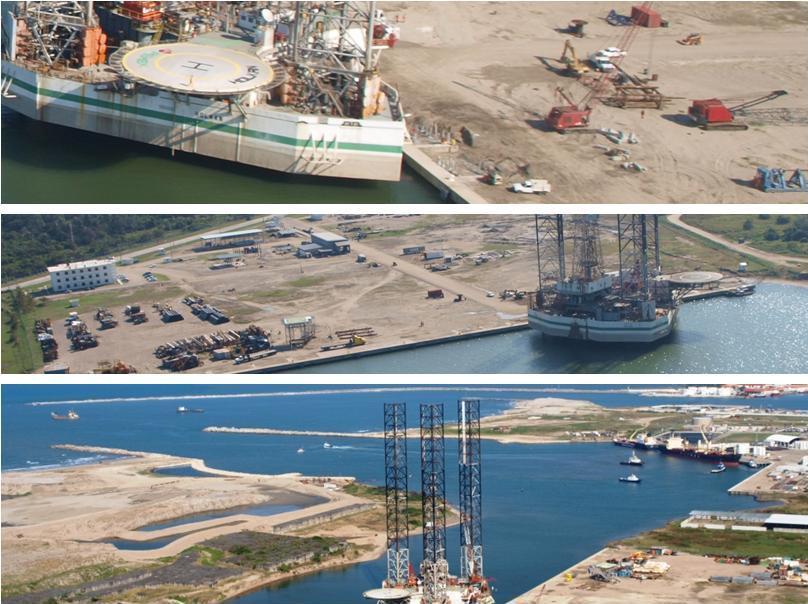 TERMINAL FOR MARINE OIL RIGS MAINTENANCE AND CONSTRUCTION * Specialized in marine platforms construction,