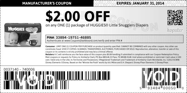 Print-at-Home: Printable coupon delivered digitally Serialized offers Each coupon is serialized