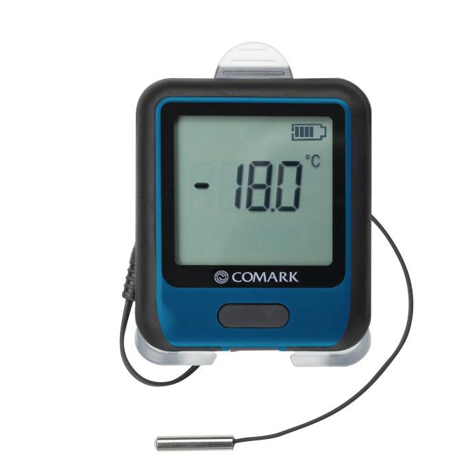 Temperature range: -20 to +60 C / -4 to +140 F Supplied with wall bracket and micro USB lead RF312-TP Temperature Data Logger with Thermitor Probe Measures temperature via