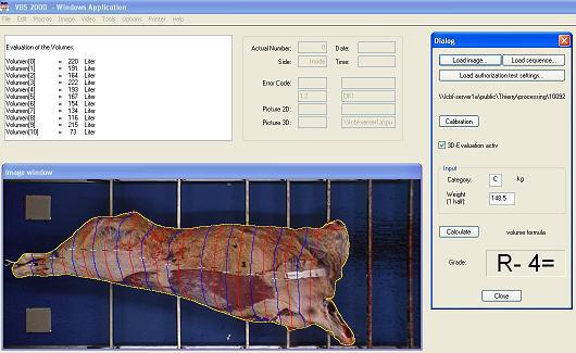 Image databases ICBF database Animal tag Carcass ID Carcass weight Calibration files Conversion into cuts Carcass ID Animal tag Sex CCW LVC MVC 0801252D0001 IE1234567899 H 300 80 40 0801252D0002