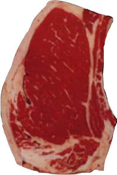 Figure 3. USDA photographic standard for low choice marbling. External Fat Ribeye cross section evaluated for intramuscular fat post-harvest Table 3. Value determining factors for frame size.
