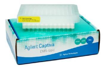 Functionalized Filtration: Captiva EMR-Lipid Captiva EMR-Lipid: effective lipid and protein removal 99% lipid removal Available in 96-well plate, 1 ml, 3 and 6 ml cartridge formats