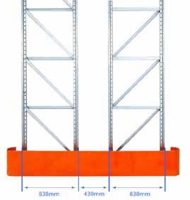 Pallet Racking End Frame Protectors Our pallet racking end frame protectors are designed to help protect