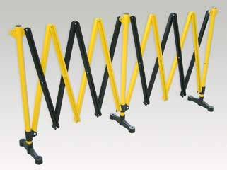 3m and 6m Expandable Barriers Multi-purpose expandable barriers are