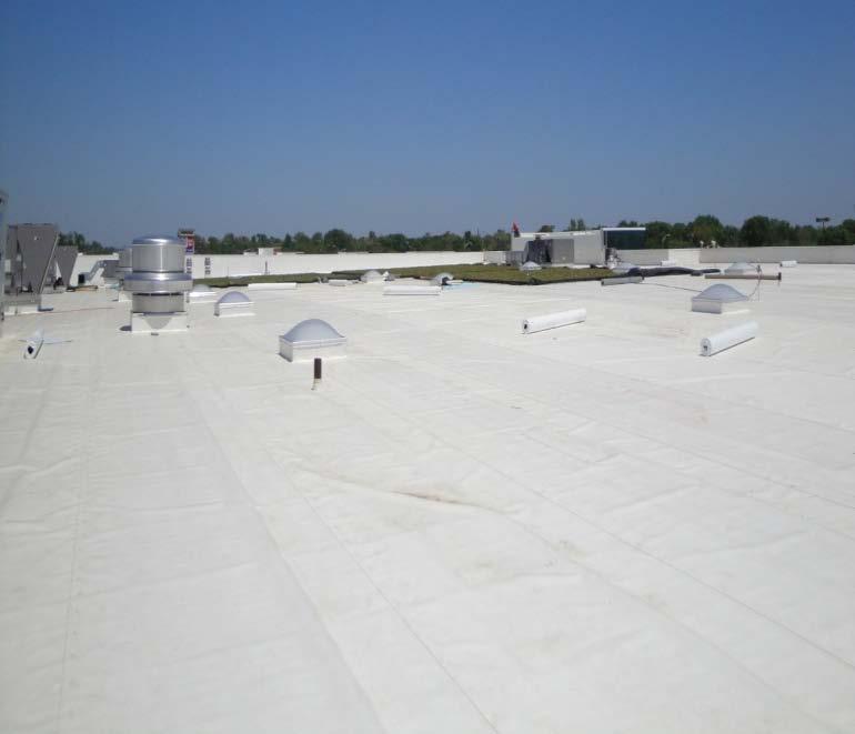 Chicago Energy Code - Reflectivity Single Ply Smooth & Ballasted TPO Smooth PVC