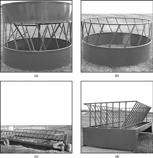 Feeder Type Item Cone Ring Trailer Cradle Daily hay waste, lbs/cow 0.88 1.55 3.