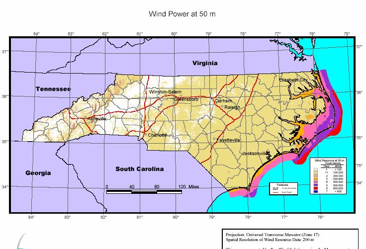 Wind in the West and Eastern