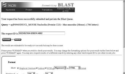 server http://www.ebi.ac.uk/blast2/ If page indicates that search would take more than 10 minutes than use other BLAST server.
